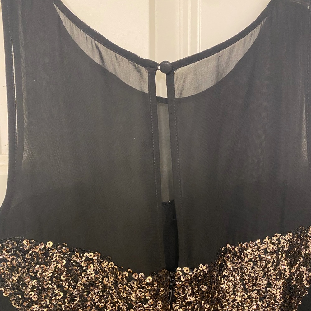 Aiden gold and black party dress - Picture 6 of 7